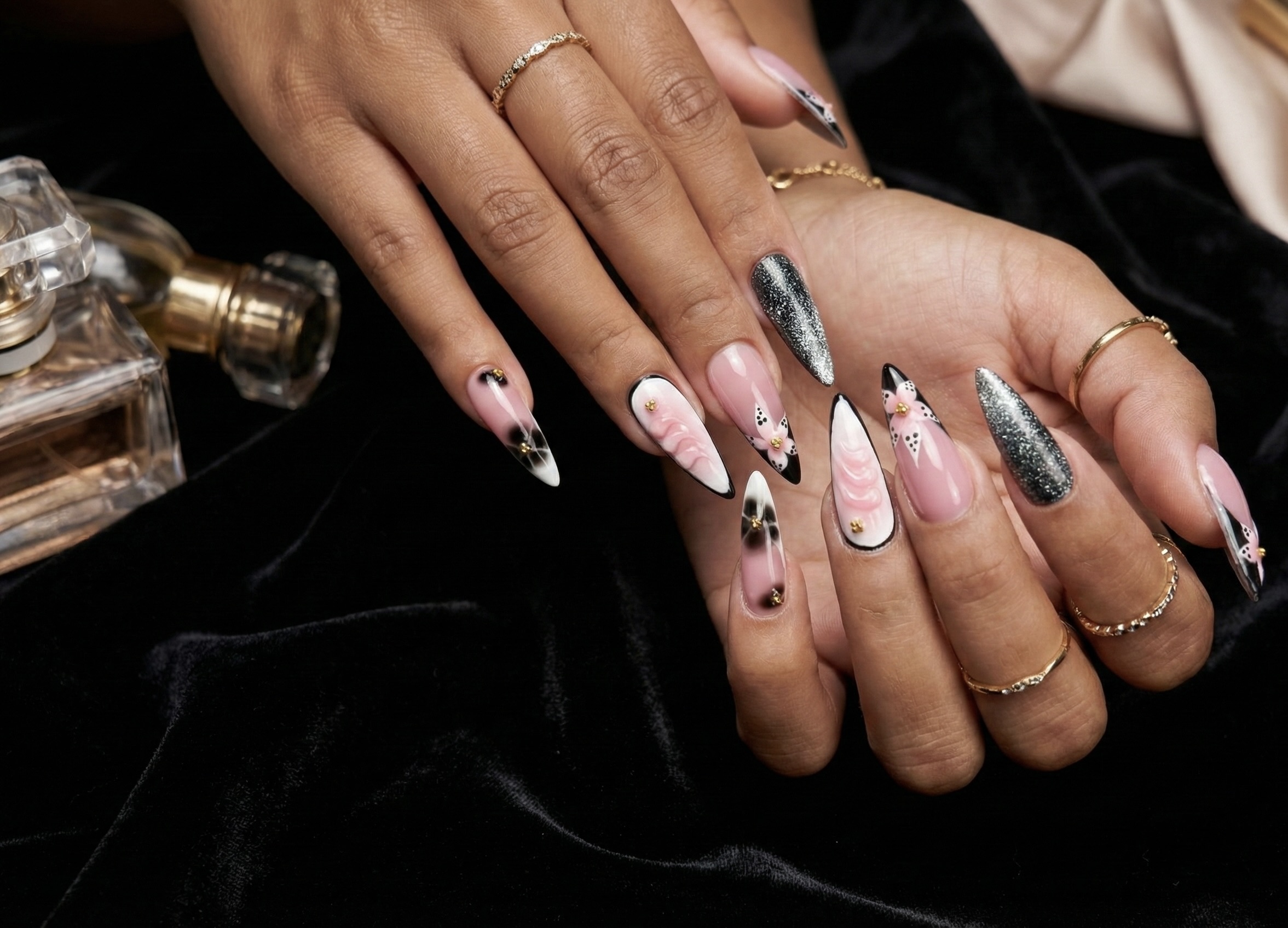 Composition libre — Coaching Nail Art YKAZY NAILS, Labège Toulouse
